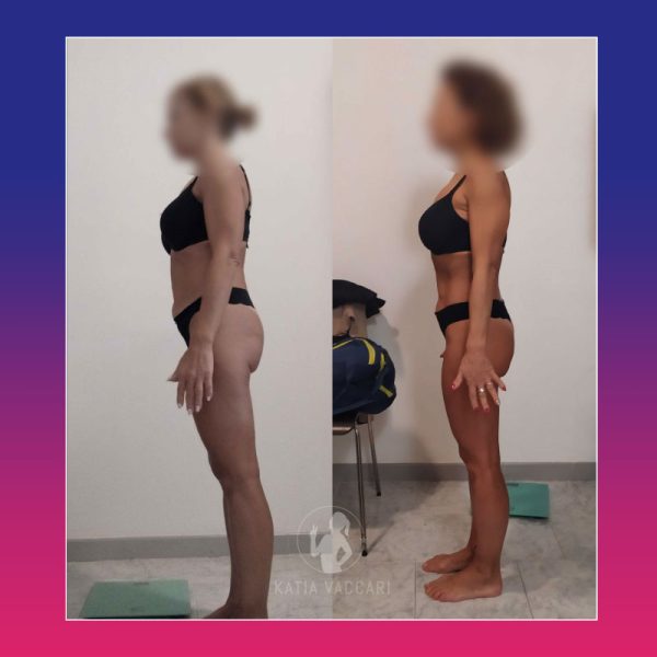 prima e dopo programma training 1