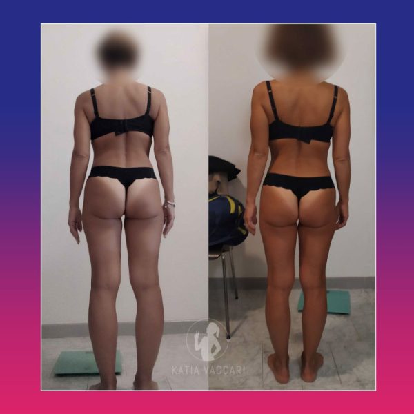 prima e dopo programma training 3