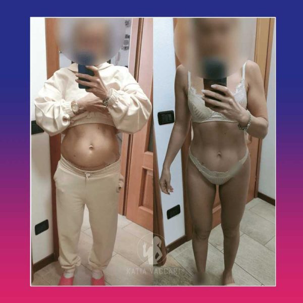 prima e dopo programma training 6