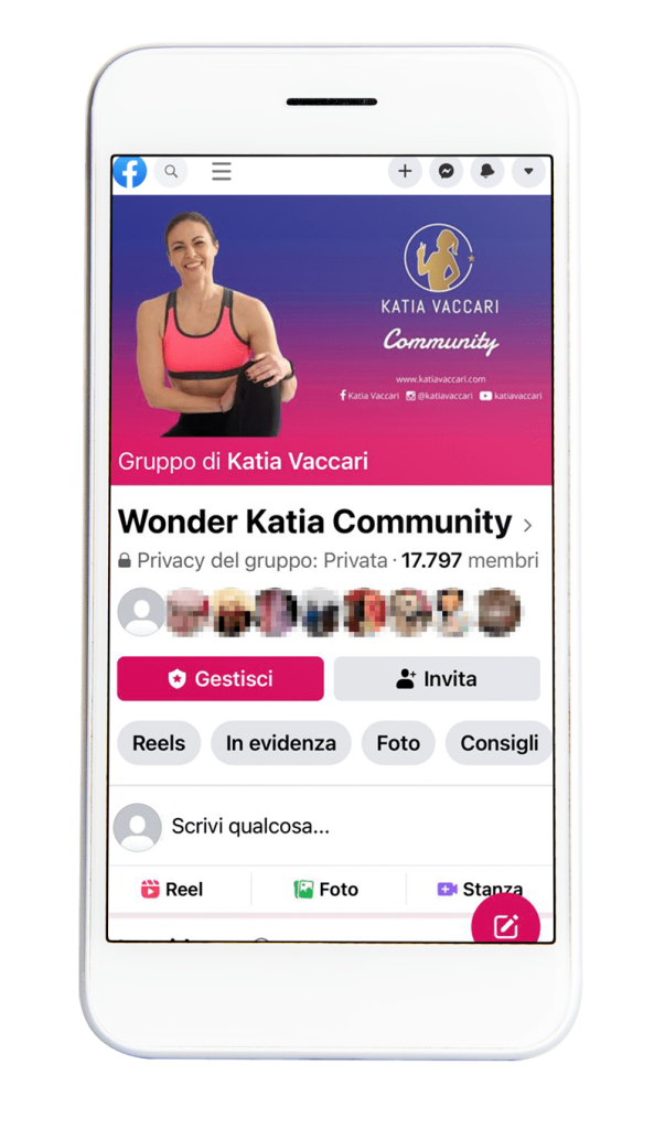 gruppo facebook community katia vaccari