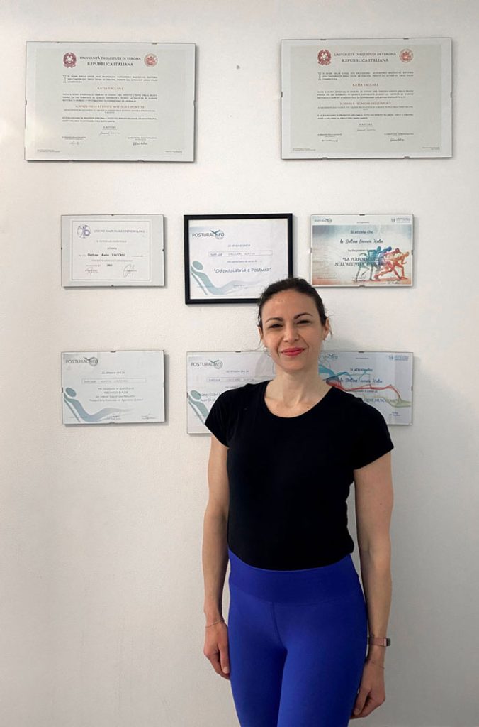 Katia Vaccari con certificati