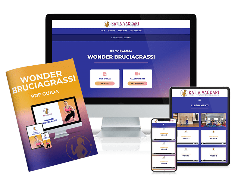 Wonder BRUCIAGRASSI programma allenamento