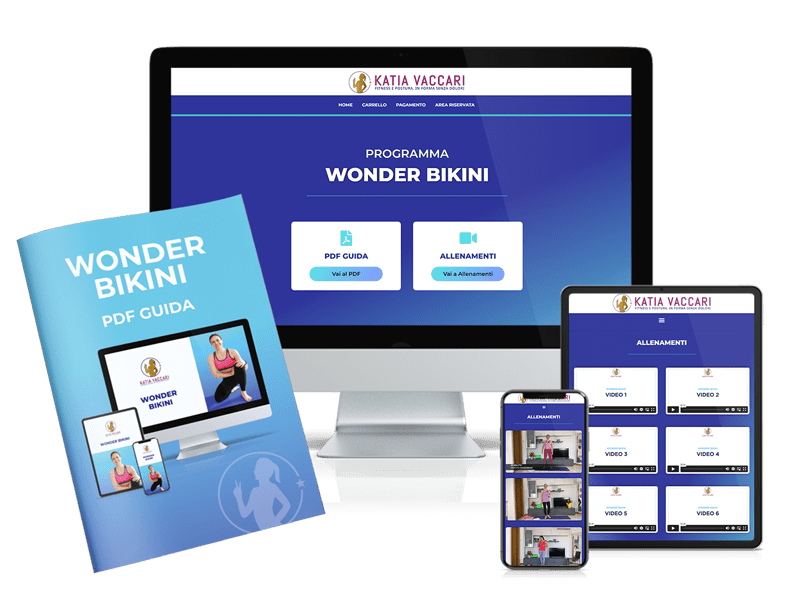 Wonder Bikini programma allenamento