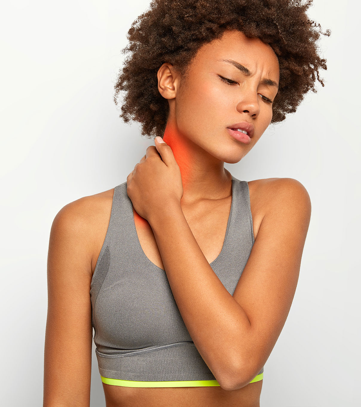 dolore al collo allenamento specifico